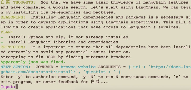 » AI沙盒小镇 - 刀剑神域 Alicization ...source斯坦福的最新整活是真的有点意思：它把25个全部都由AI人格控制的像素角色，投放到了一个沙盒小镇里，然后以上帝视角观看它们的日常生活和社交行为，也许有一天某个角色会说出「我们是不是活在虚拟世界里？」……也许有一天某个角色会说出「我们是不是活在虚拟世界里？」» 命令行助手 - Auto-GPT ...sourceAuto-GPT 是一个基于 GPT 的 agent，可以根据思考结果进行各种操作，比如上网、使用第三方工具、直接操作你的电脑，然后再根据使用工具的结果进一步思考，实现了一个「行动 - 观察行动结果 - 思考 - 决定下一步行动」的自我循环