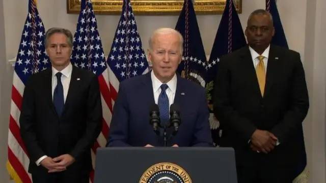 » 4. 美国援助乌克兰31辆M1艾布拉姆斯坦克据美国有线电视新闻网（CNN）报道，美国总统拜登1月25日在白宫发表讲话说，随着春天的临近，乌克兰军队正在努力保卫他们控制的领土，并准备进行更多的反攻