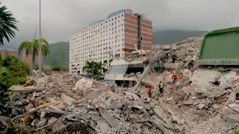 » 4、委内瑞拉强震死亡人数已经超过5000当地时间18日，委内瑞拉全国代表大会主席豪尔赫·罗德里格斯通过社交媒体通报，该国6月24日发生的两次强震造成遇难人数上升至5119人
