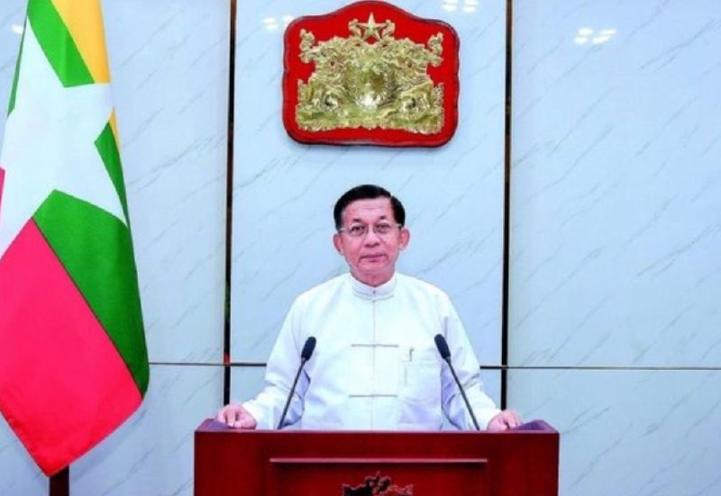 » 7、敏昂莱宣布当选缅甸总统当地时间4月3日，缅甸联邦议会总统选举团举行投票选举总统，敏昂莱最终获得429票支持，高票当选缅甸新任国家总统