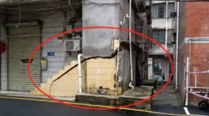 » 4、深圳一小区房屋沉降，已疏散783人6月16日下午，深圳龙岗区一小区突传异响，墙体开裂，地基疑似出现下沉，引发关注