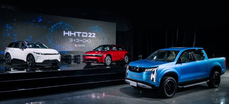 » 3. 鸿海发布两款新电动车，郭台铭驾驶新车亮相10月18日，富士康母公司鸿海精密工业股份有限公司科技日上，鸿海董事长刘扬伟发布MODEL B、MODEL V两款新电动车以及MODEL C 量产版