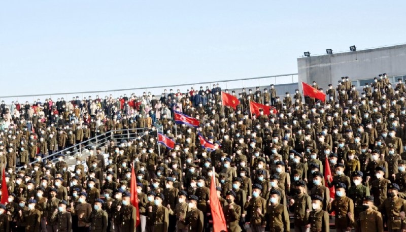 » 13. 朝中社：朝鲜举行青年学生动员会，“500万青年迸发出对敌意志”朝中社24日报道称，誓言坚决惩罚美帝和傀儡逆贼集团冒险的反朝扼杀活动的朝鲜青年学生复仇动员会等活动于22日和23日在全国各地分别举行